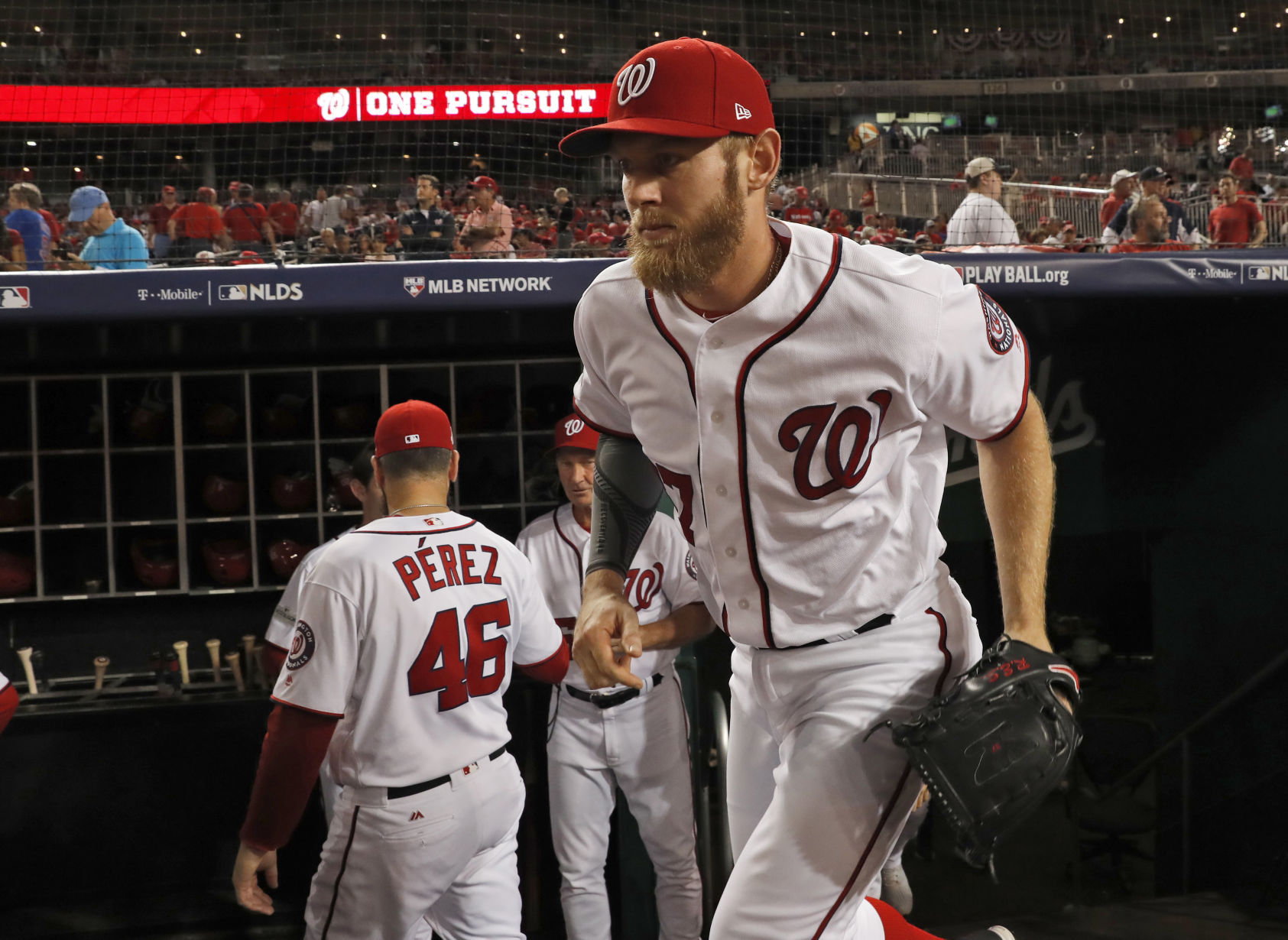 NLDS Cubs Nationals Baseball